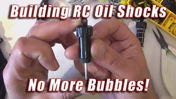 How to Fill RC CVA Oil Shocks With No Air Bubbles! Simple No-Cost Tip!