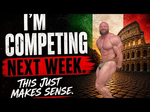 I’m competing next week!