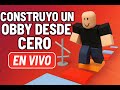 Construyo un OBBY desde cero (en vivo) – Checkpoints + Obstáculos básicos Roblox Studio