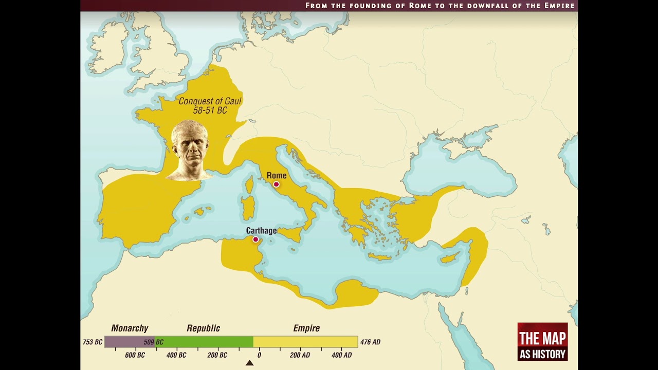 The Roman Empire, explained in 40 maps - Vox