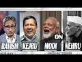 Ravish Kumar and Kejriwal on Nehru vs Modi on Nehru