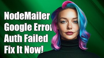 NodeMailer Google Service Account Error: 