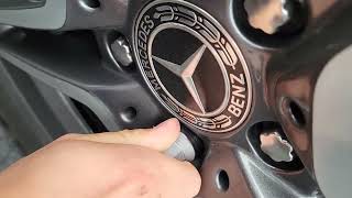 Mercedes wheel locks