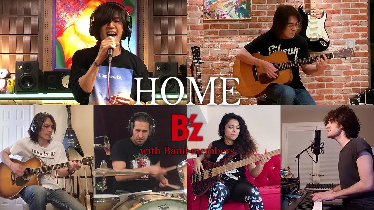 B’z “HOME” Band session