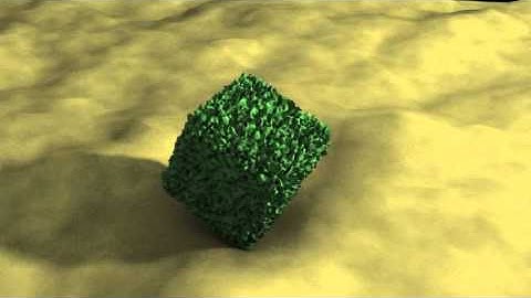 Blender 2.49 physics spiky blob experiment