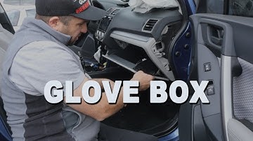 How To Remove a Car Glove Box - 2017 Subaru Forester