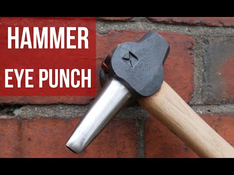 How to Make a Hammer Eye Punch! Step By Step
