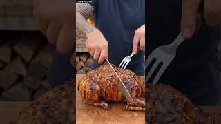 🐪🔥"Fire Pit Roasted Camel"😱🔥💀 #shorts