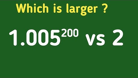 Math Olympiad Question | Which Is Larger? | You should learn this method
