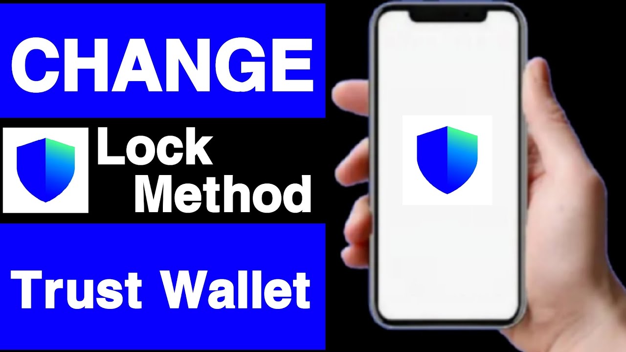 How to change lock method on trust wallet account||Change lock method ...