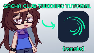 [‼️ UPDATED] gacha club tweening tutorial [free alight motion] READ DESC