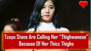Tzuyu Stans Are Calling Her “Thighwanese” Because Of Her Thicc Thighs
