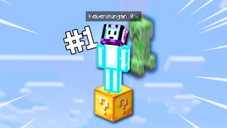 HIDUPKU BERGANTUNG PADA 1 BLOCK INI... (Minecraft Indonesia One Lucky Block Survival #1)