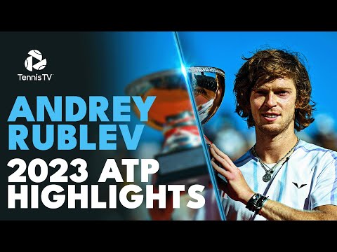 Andrey rublev: 2023 atp highlight reel