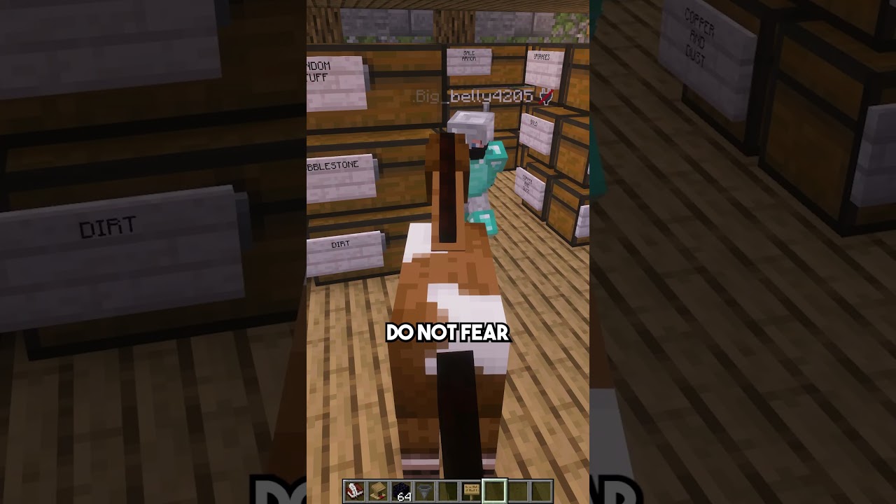 TURNING MYSELF INTO A HORSE