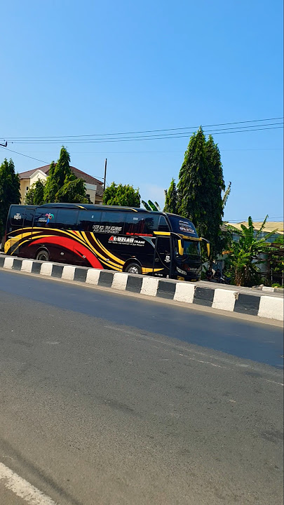 suara Telolet singkat bus AL UZLAH TRANS #telolet #bustelolet