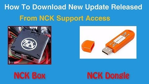 How To Download NCK Updates From Support Access New
