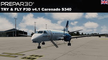 [P3DV4] TRY & FLY Carenado SF 340 (ENGLISH)