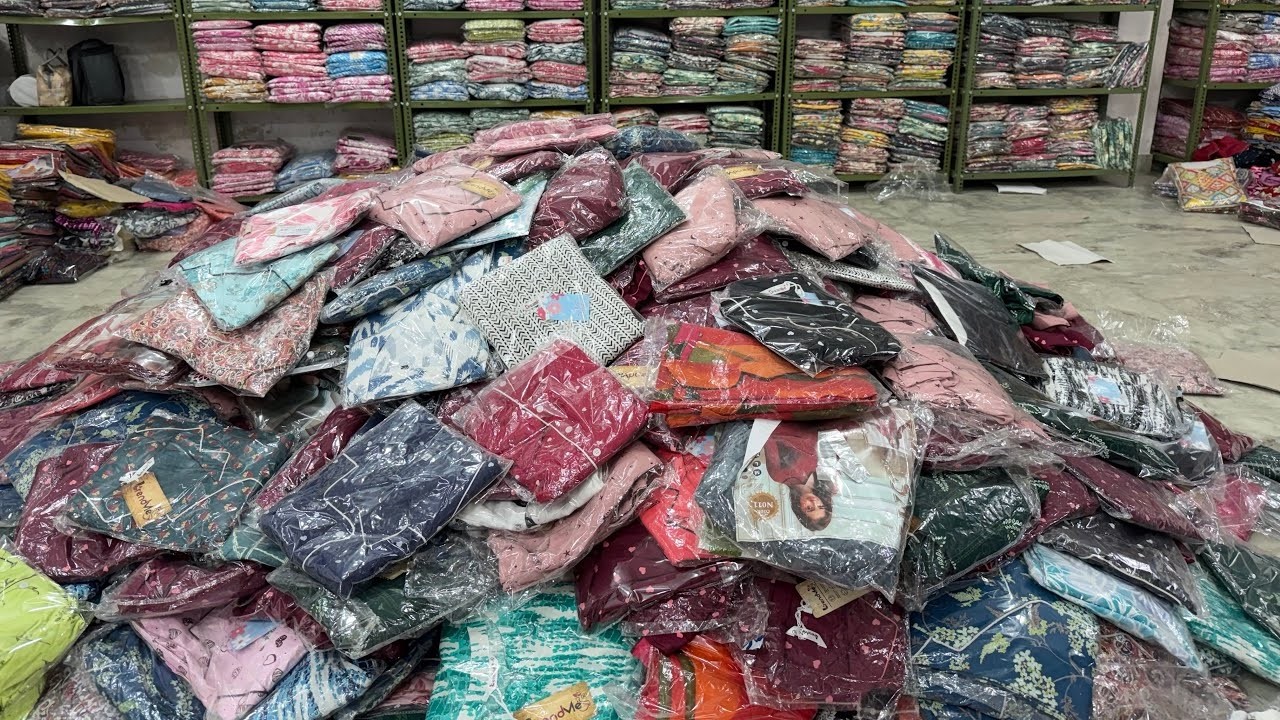 लाखो पीस का SET WISE लोट कुर्ती KING ₹50 ₹100 ₹130 | M, L, XL, XXL Set Wise Kurti Stock Jaipur 2026