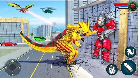 Spider Tank Robot Car Game | Android Gameplay 02