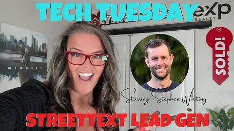 Tech Tuesday - StreetText Lead Gen