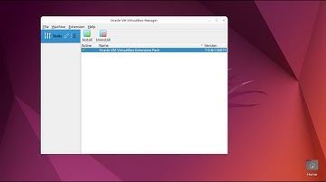 How to install VirtualBox Extension Pack in Oracle VM VirtualBox Manager