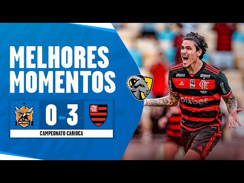 NOVA IGUAÇU 0 X 3 FLAMENGO | CAMPEONATO CARIOCA | FINAL | MELHORES MOMENTOS