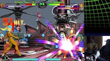 MvC2: Crazy Joe - Sabretooth Birdie Glitch 3x Hyper Birdie 3x 89 hit 90% Combo .:11.14.25:.