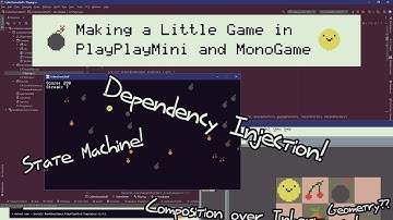 Making a Little Game with PlayPlayMini and MonoGame