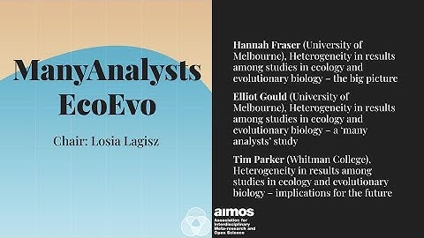 AIMOS2022 ManyAnalysts EcoEvo