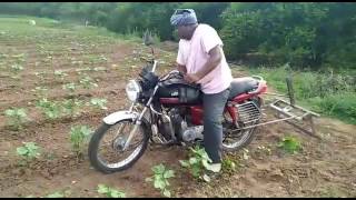 New agriculture tool remove unwanted weeds...Mohammad Janimiya