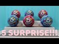 Opening 5 surprise balls 30 surprises