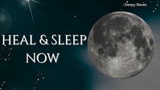 Heal & Sleep Instantly 🌙 528 Hz Celestial Breath | Deep Space Music | Sleepy Waves