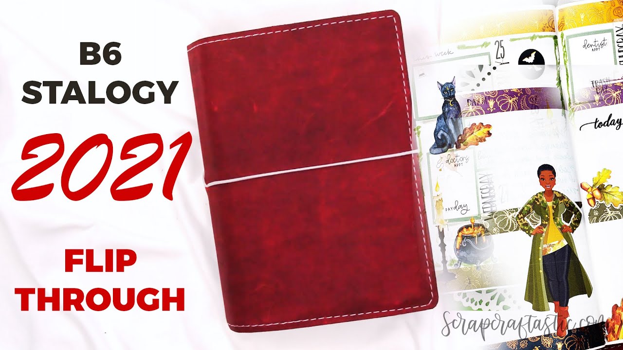 2021 PLANNER Flip Through B6 Stalogy DIY Planner From Scratch - YouTube