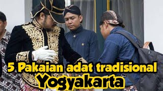 5 Pakaian adat Tradisional Yogyakarta