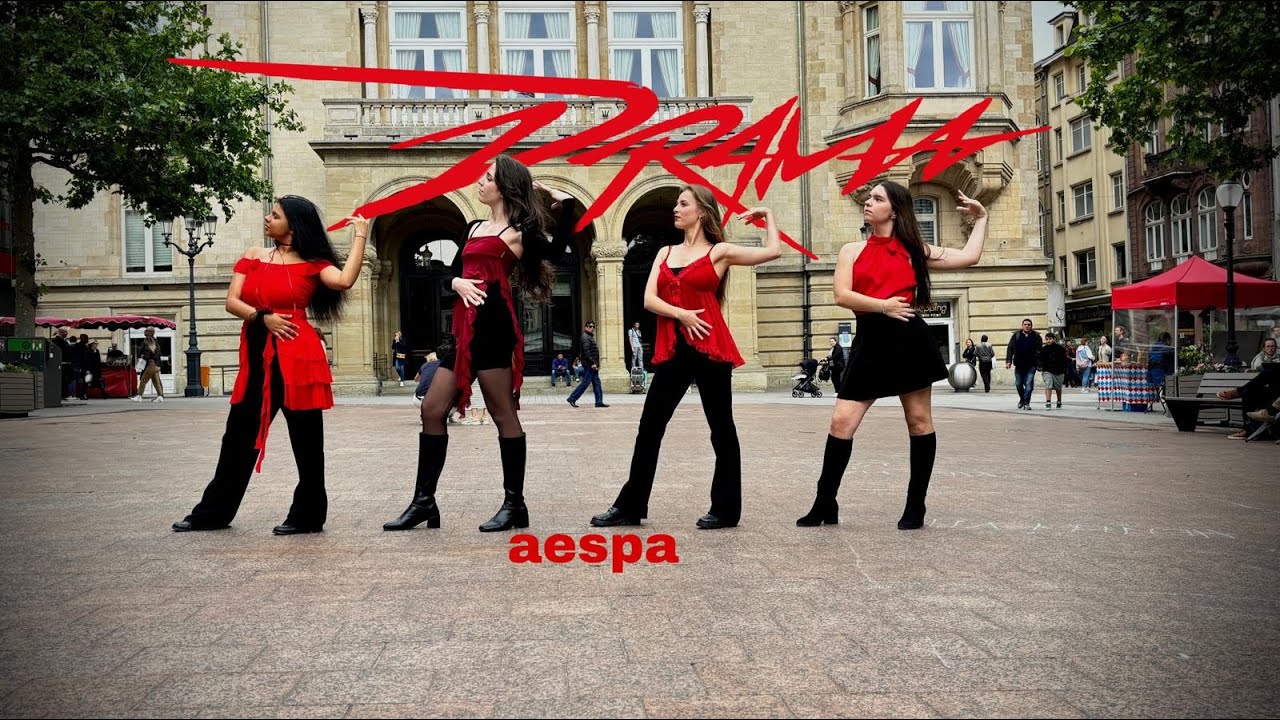 [KPOP IN PUBLIC] AESPA (에스파)_DRAMA [ONE TAKE] | Dance Cover by OUTLAWS from Luxembourg