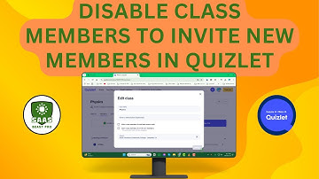 How to Disable Class Members to Invite New Members in Quizlet
