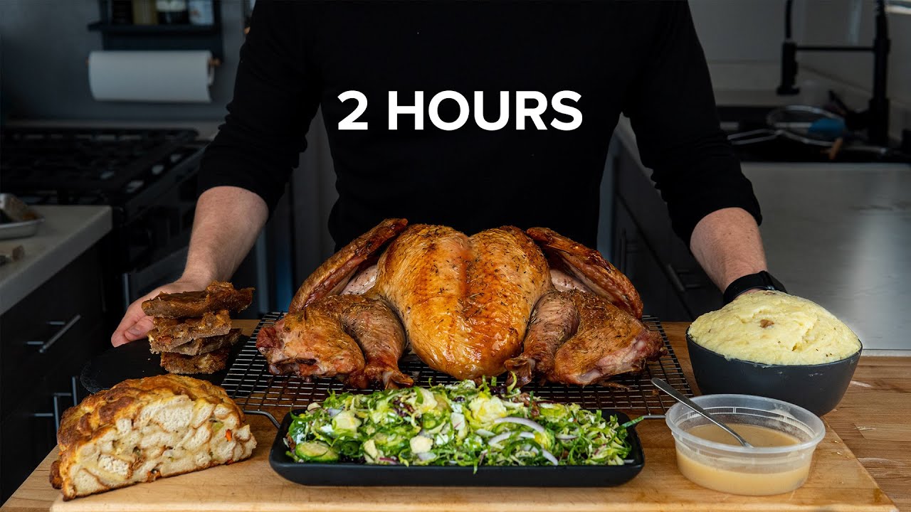 how to make a Last Minute Thanksgiving dinner in 2 hours (+ Q&A)