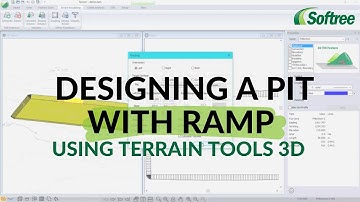 Using Terrain Tools to Design a Pit with Ramp