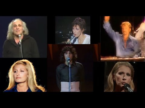 Léo Ferré/Julien Clerc/ Dalida/Jane Birkin/Johnny Hallyday/Céline Dion - Avec le temps  (1971)