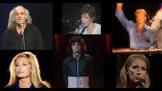 Léo Ferré/Julien Clerc/ Dalida/Jane Birkin/Johnny Hallyday/Céline Dion - Avec le temps  (1971)