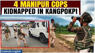 Manipur Violence: 'Cops Blindfolded, Abducted and Assaulted' in Kangpokpi; Watch | Oneindia News