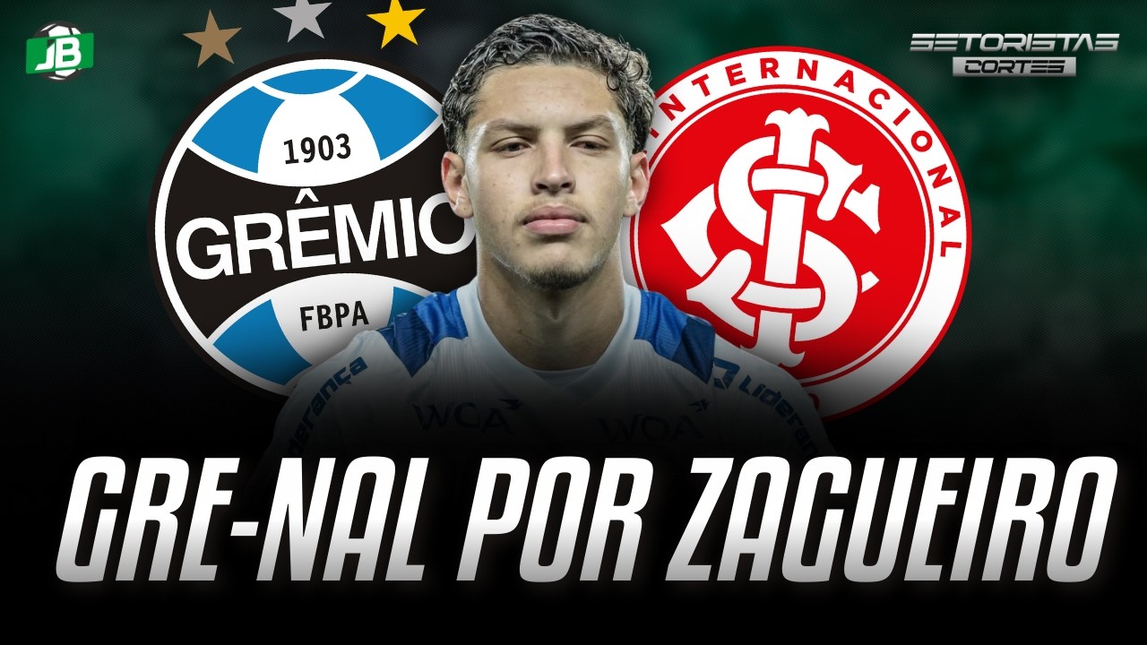 🟥 🟦 GRE-NAL POR ZAGUEIRO!