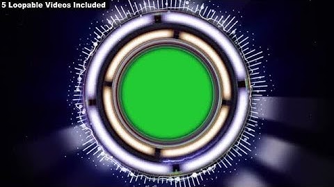 HUD Technology Spinning Ring Pack Stock Motion Graphics