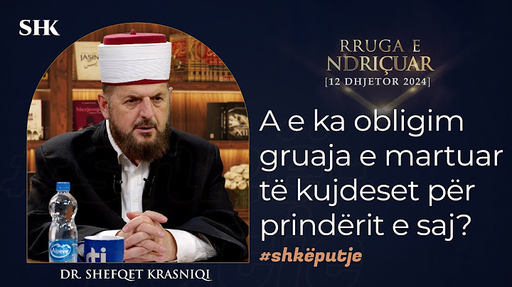 A e ka obligim gruaja e martuar të kujdeset për prindërit e saj? - Dr. Shefqet Krasniqi