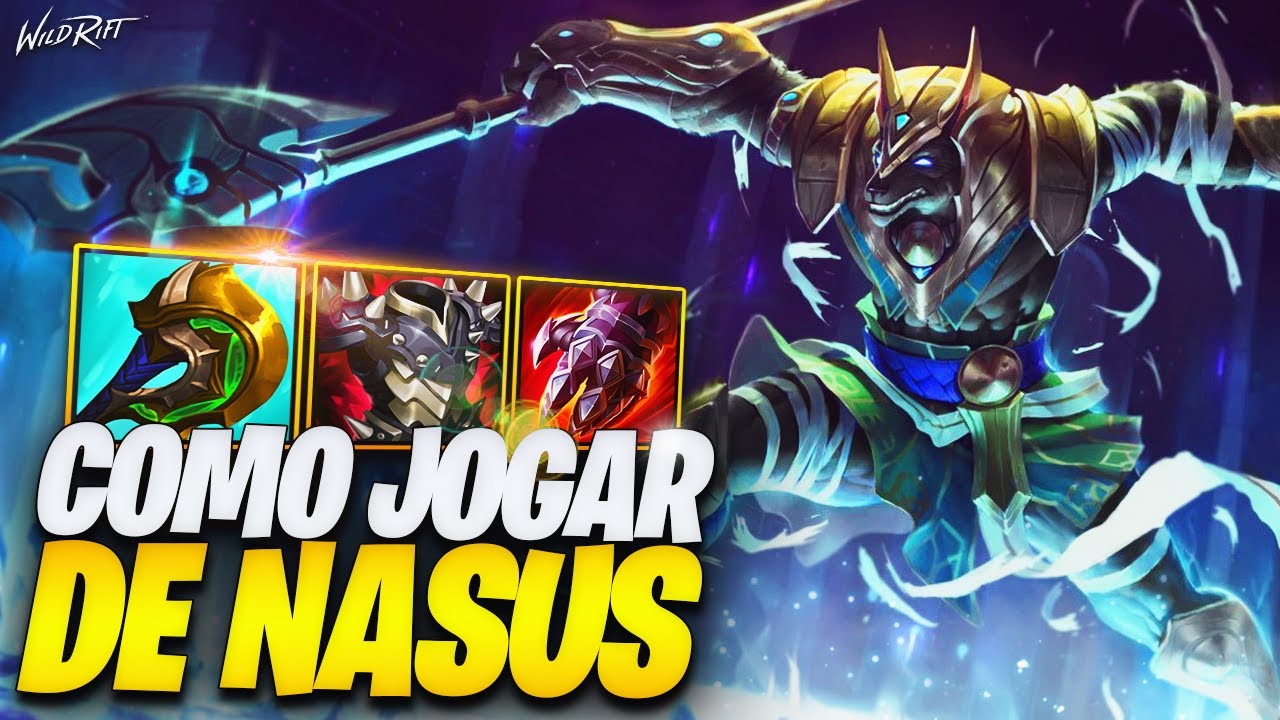 Como JOGAR de NASUS 2022 no WILD RIFT!