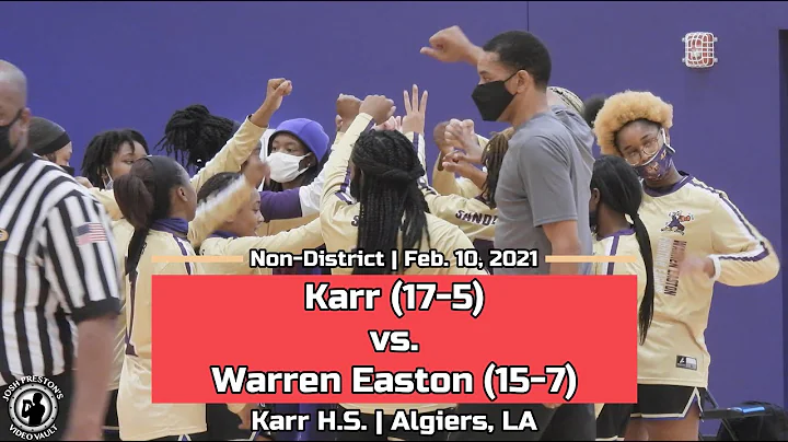 Karr vs. Warren Easton (Highlights) - ULM signee B...