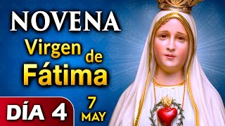 NOVENA Virgen de Fátima DÍA 4 Misterios Dolorosos del Santo Rosario | martes 7 de Mayo 2024