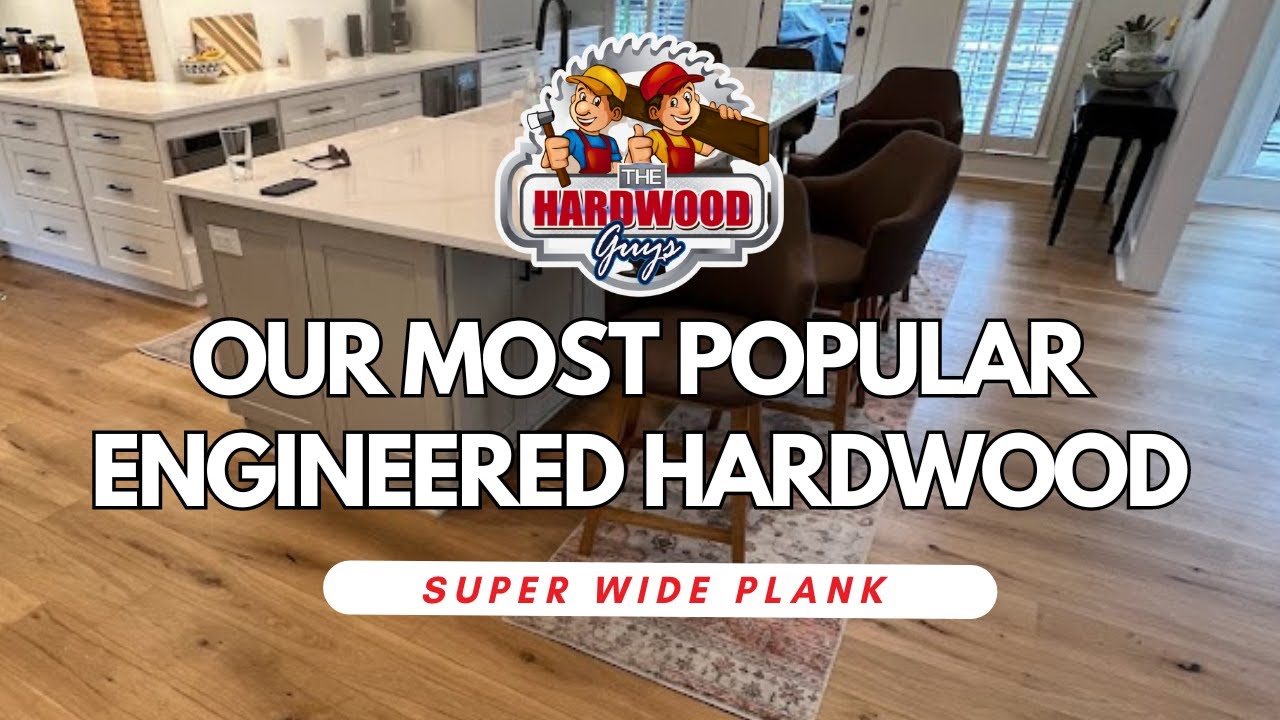 Video thumbnail: super wide unfinished white oak engineered planks