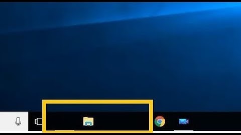 How to Fix Windows 10 Quick Launch Icons Blank error on Taskbar